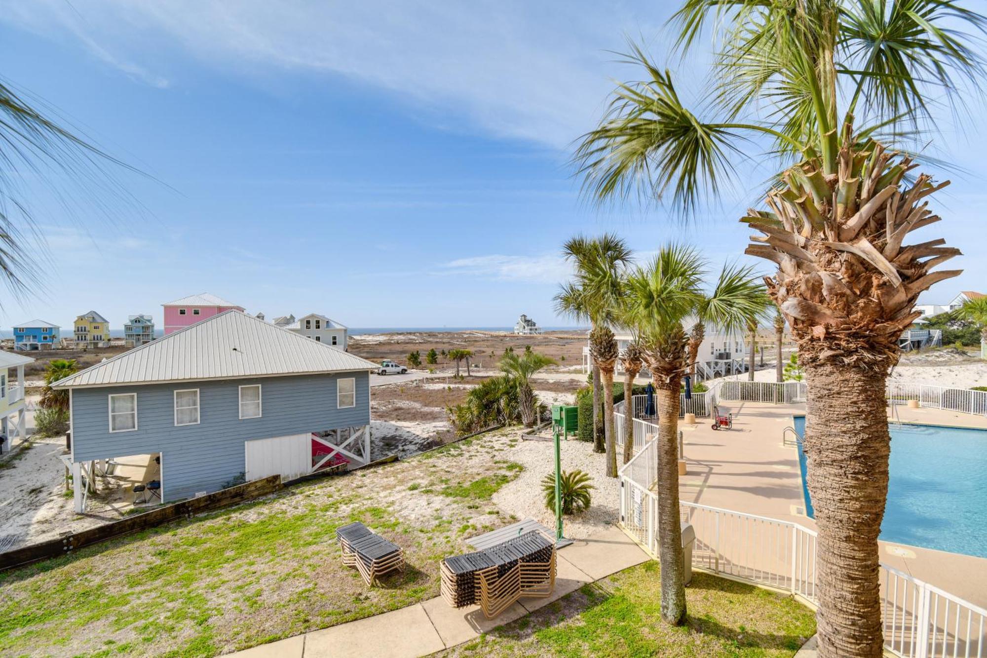 Gulf Shores Condo With Balcony 2 Mi To Fort Morgan! Bagian luar foto